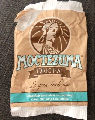 CHOCO MOCTEZUMA TABLILLA INDIVIDUAL