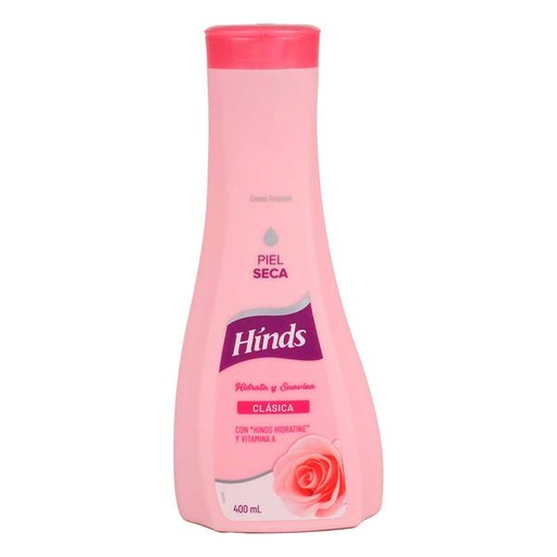 CREMA CORP. HINDS NATURAL P/SECA SABILA 400 ML.