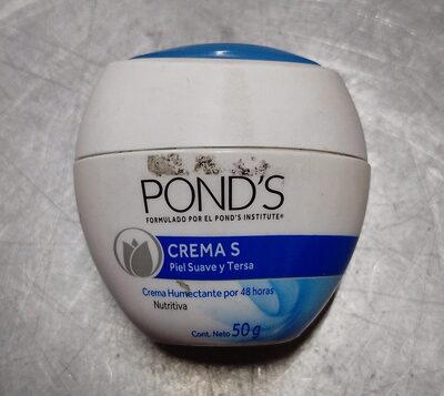 CREMA CORP. PONDS S P/SUAVE Y TERSA 50 GR.