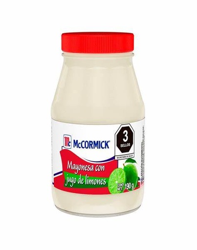 [0000463] MAYONESA McCORMICK 228GR
