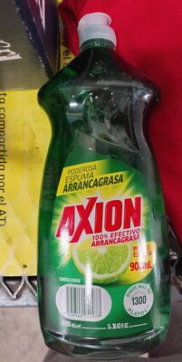 DET. LIQ. AXION LIMON 12/900 ML.