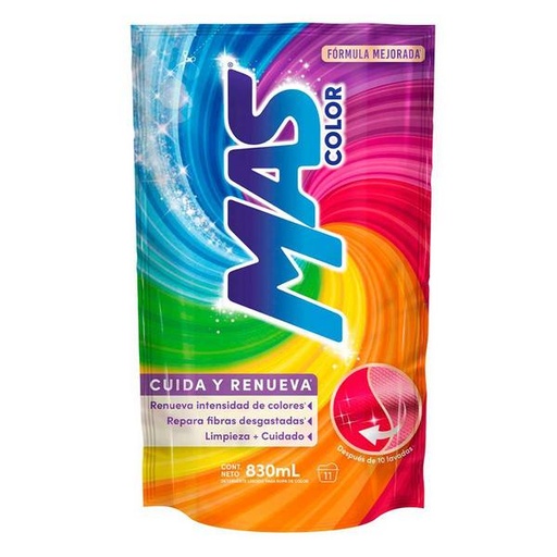 DET. LIQ. MAS COLOR 14/830 ML.