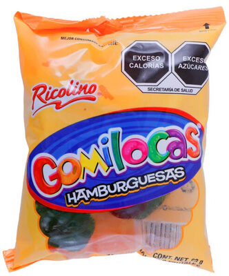 DUL. RICOLINO GOMILOCAS HAMBURGUESAS 45 GR.