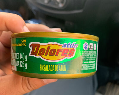 ENL. ATÚN DOLORES ENSALADA 24/140 GR.