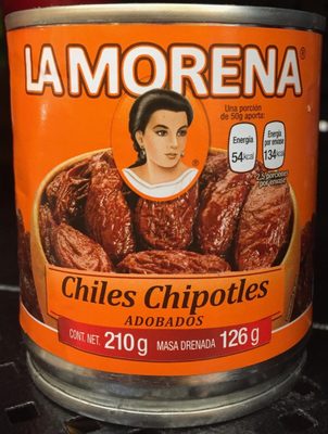 ENL. CHILES CHIPOTLES LA MORENA 24/210 GR.