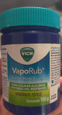 FARM. VICK VAPORUB TARRO 100 GR.