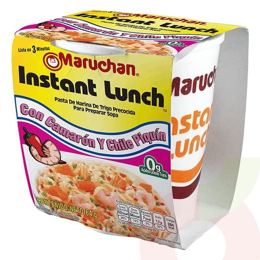 [0000541] SOPA MARUCHAN 64GR CAM/CHILE PIQUÍN
