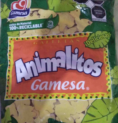 GALL. GAMESA ANIMALITOS 6/1 KG.