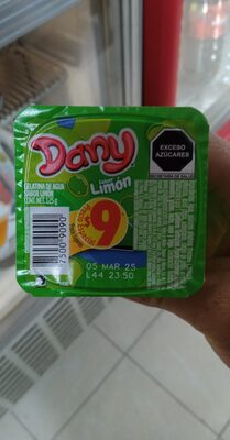 GELATINA DANONE DANY LIMON 125 GR.