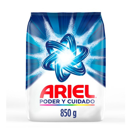 [0000604] DETERGENTE ARIEL PODER Y CUIDADO 850GR