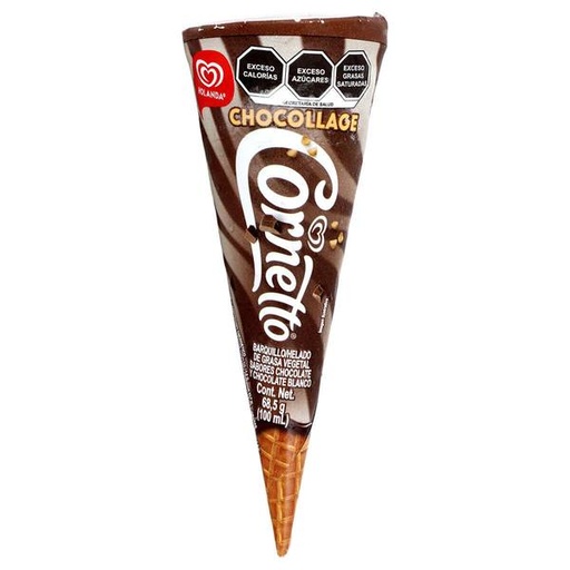 HEL. HOLANDA CORNETTO FRESAS CON CREMA 190 ML.