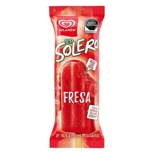 HEL. HOLANDA SOLERO FRESA 65 ML.