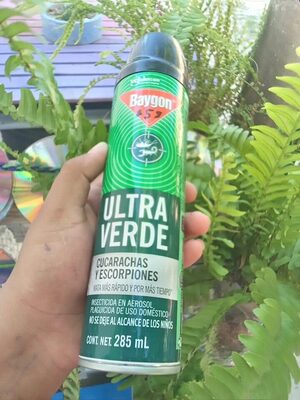 INSC. BAYGON ULTRA VERDE 12/285 ML.