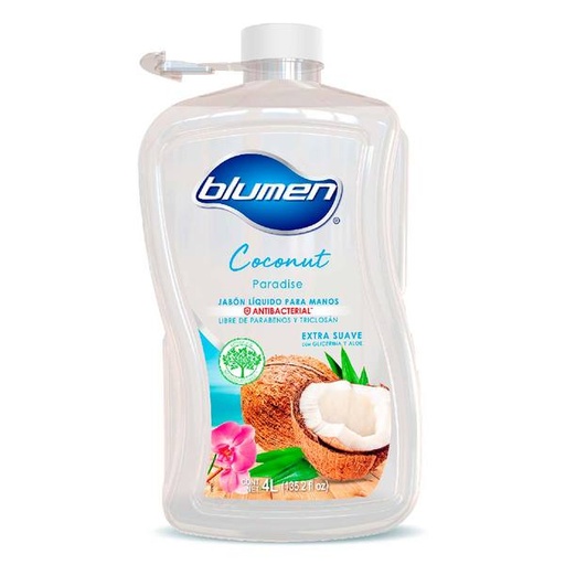 JABON LIQ. MANOS BLUMEN COCONUT 12/525 ML.