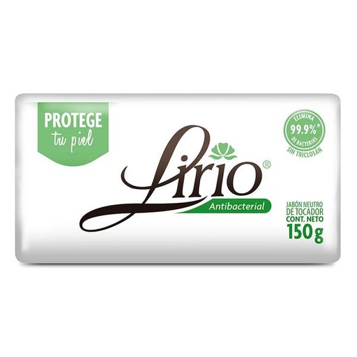 JABON LIRIO ANTIBACTERIAL  48/150 GR.