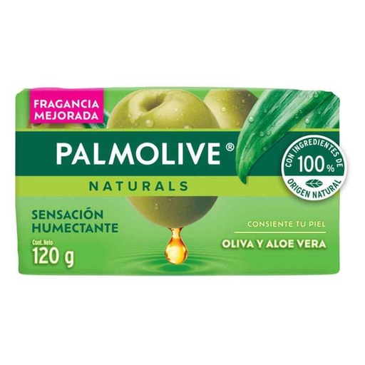 JABON PALMOLIVE NATURALS OLIVA ALOE 65/120 GR.