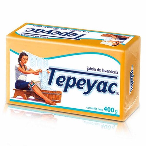 JABON TEPEYAC AMARILLO C/E 400 GR.