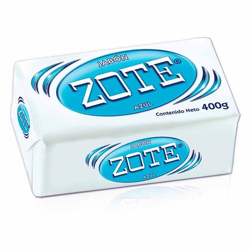 JABON ZOTE AZUL 25/400 GR.