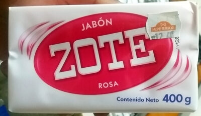 JABON ZOTE ROSA 25/400 GR.