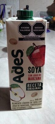 JUGO ADES MANZANA 12/946 ML.