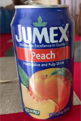 JUGO JUMEX LATA DURAZNO 24/335 ML.
