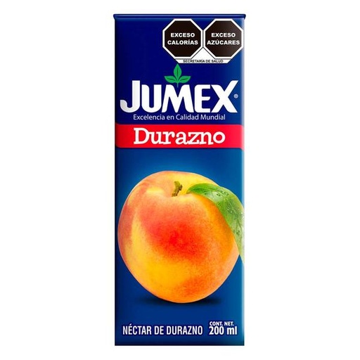 JUGO JUMEX MINIBRICK DURAZNO 24/237 ML.