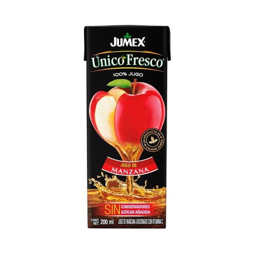 JUGO JUMEX MINIBRICK MANZANA 24/237 ML.