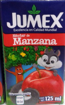 JUGO JUMEX MINIBRICK MANZANA 50/125 ML.