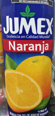 JUGO JUMEX TETRA NARANJA 12/960 ML.
