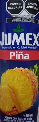 JUGO JUMEX TETRA PIÑA 12/960 ML.