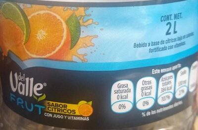 JUGO VALLE FRUT CITRUS 2 LT.