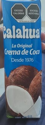 LACT. CREMA DE COCO CALAHUA 12/1 LT.