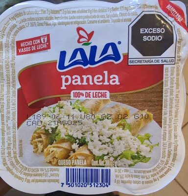 LACT. QUESO PANELA LALA 200 GR.