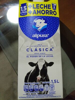 LECHE ALPURA CLASICA 6/1.5 LT.