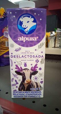 LECHE ALPURA DESLACTOSADA 12/1 LT.