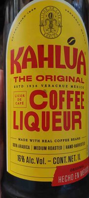 LICOR DE CAFE KAHLUA 1 LT.