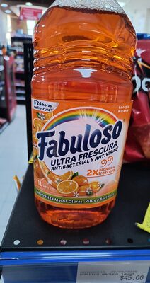 LIMP. FABULOSO ENERGIA NARANJA 12/1 LT.