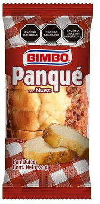 PAN BIMBO PANQUE NUEZ