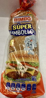 PAN BIMBO SUPER BOLLO 480 GR.