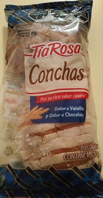 PAN TIA ROSA CONCHAS 2 PZAS.