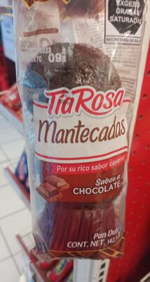 PAN TIA ROSA MANTECADAS CHOCOLATE 3 PZAS.