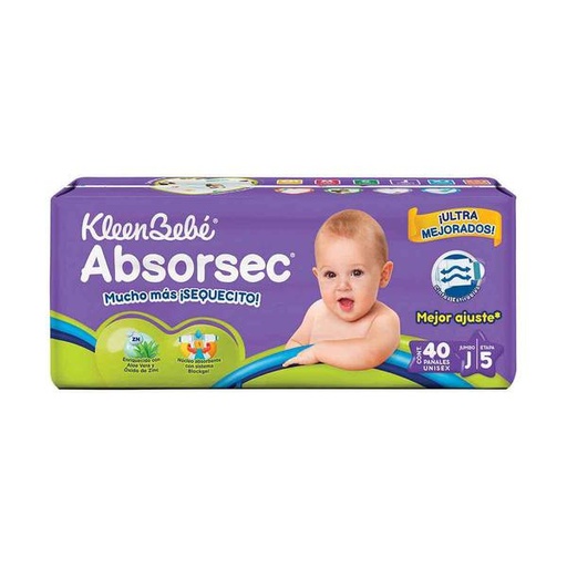 PAÑAL ABSORSEC JUMBO 3/50 PZAS.