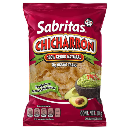 [0000727] CHICHARRON SABRITAS 30GR