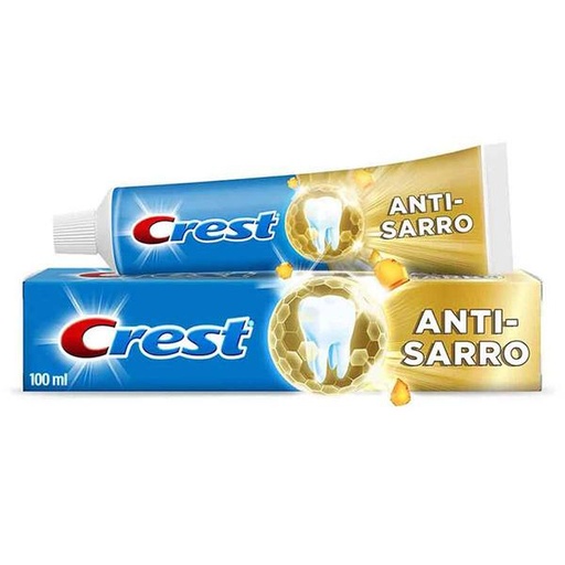 PASTA DENTAL CREST ANTISARRO 24/100 ML.