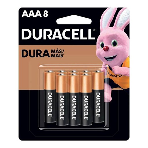 PILA DURACELL AAA 10/6 PZAS.