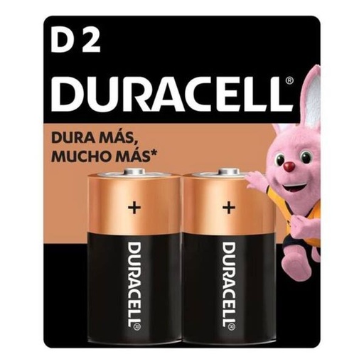 PILA DURACELL D 6/2 PZAS.