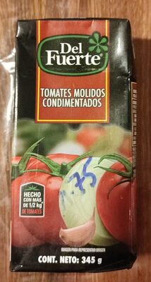 PURE DE TOMATE DEL FUERTE 24/345 GR.