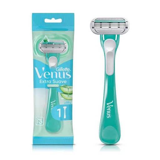 RASTRILLO GILLETTE VENUS SUAVE ALOE 1/8 PZAS.