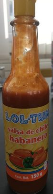 SALSA HABANERA ROJA LOL-TUN 24/150 GR.