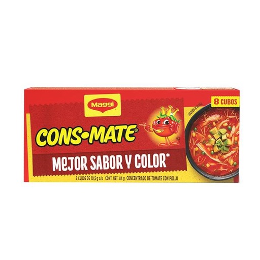 SAZ. CONSOMATE C/2 CUBOS 12/27  GR.